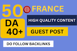 publish french guest post on high da dofollow SEO backlink and french high site
