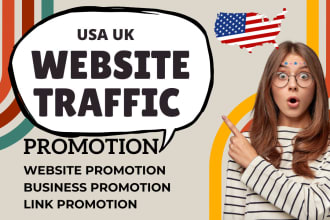 do organic website traffic to increase sales UK,USA