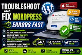 troubleshoot and fix wordpress errors fast