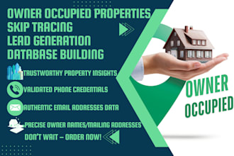 deliver owner occupied properties list