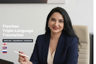 translate english vs russian, english vs georgian, russian vs georgian