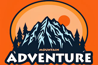 do adventure, outdoor, camping, mountain, hunting, hiking, travel logo design