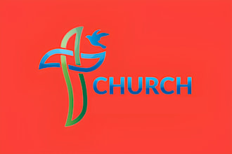 do a modern christian, religious and ministry unique minimalist church logo