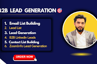 do b2b lead generation, build email list, lead list pipeline