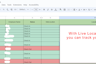 create a web based attendance tracker for your business