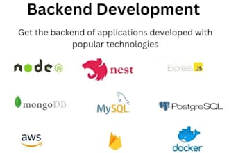 do backend in nestjs, nodejs, expressjs