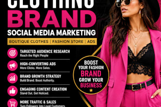 promote clothing brand social media marketing boutique clothes fashion store ads