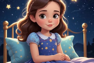 design  3d children book illustration