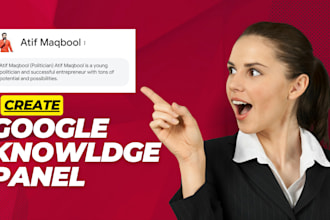 make an official google knowledge panel for yourself or business