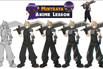 become your anime illustration teacher