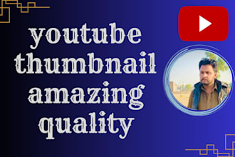 create youtube thumbnail with amazing quality