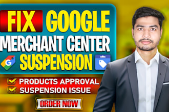 fix google merchant center suspension
