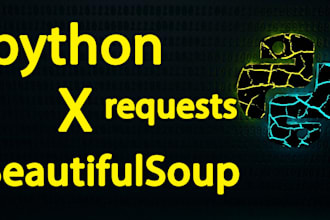 create web scraping scripts for data extraction and automation