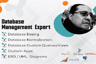 be your database developer and do database optimization design