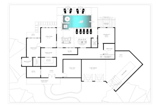 do architectural and construction drawing, pdf to cad, pdf to dwg, 2d floorplan