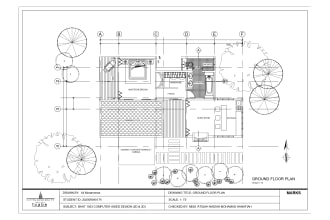 convert pdf to dwg, pdf to cad, redraw 2d floor plan,