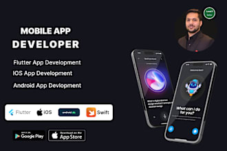 be app developer in flutter, ios swift ui developer
