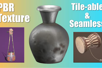 make pbr textures for your 3d model