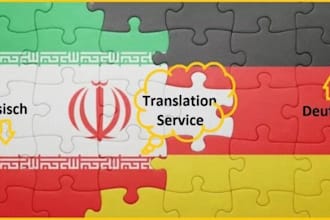 provide professional english german translation and localization