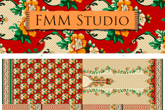 design seamless textile pattern and wallpaper backgrounds