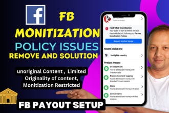 experienced facebook monetization policy issues
