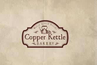 create a professional and mind blooming vintage logo design for you