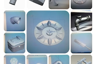 professional industrial product designer 3d modelling