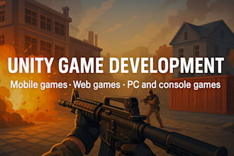 develop money making unity games and nft games