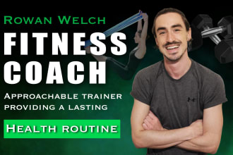 create a fitness plan to suit your goals and be your qualified personal trainer