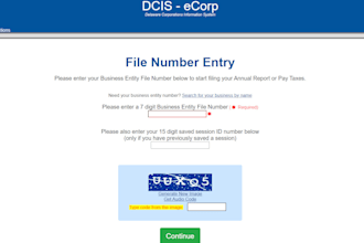 file delaware franchise tax filings