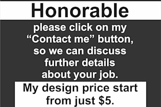 all graphic related work