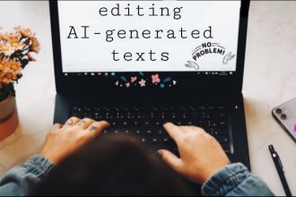 do ai content editing and humanize chatgpt generated texts