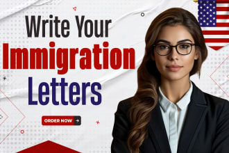 write your immigration letters
