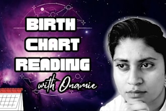 do a birth chart reading for you in 24 hours