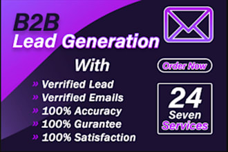 provide b2b lead generation and linkedin lead generation