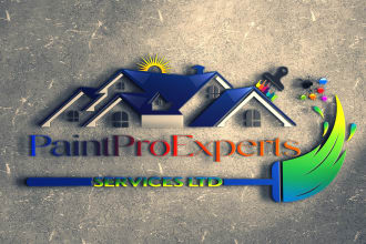 design a logo for a painting, decoration and cleaning services company