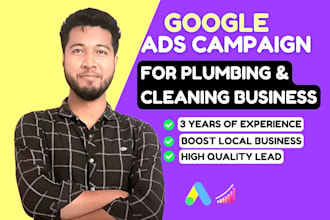 setup google ads for USA,UK local business to get leads calls