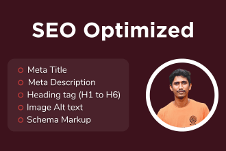 write unique meta title, description, h1 to increase visitors