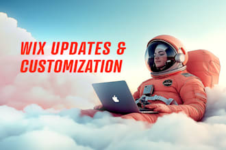 update and customize your wix website