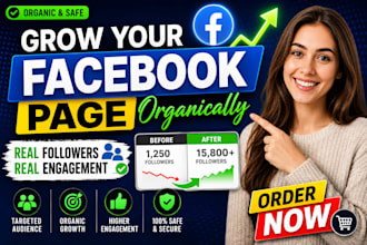 grow your facebook page followers organically