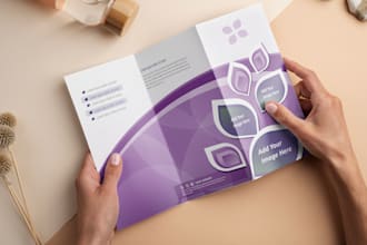 design professional brochure, booklet, catalog, profile