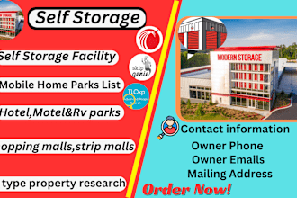 provide you self storage properties