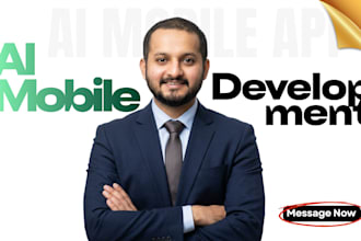 ai mobile app development ai chatbot app creation ai website development ios app