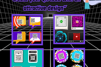create a qr code design for you