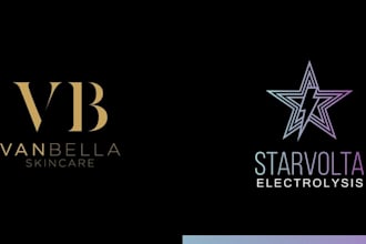 design luxury skin care, cosmetic, spa, salon, beauty logo and hair care