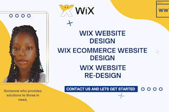 wix website design wix website redesign wix ecommerce wix website redesign