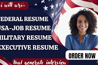 write federal resume, government resume, executive resume, usajobs