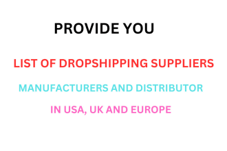 find best suppliers and manufacturers in USA, UK and europe