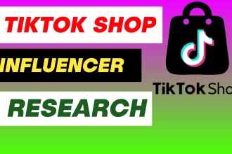 do tiktok shop affiliator or influencer research in UK and USA