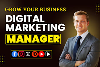be your digital marketing manager, SEO expert, and social media manager